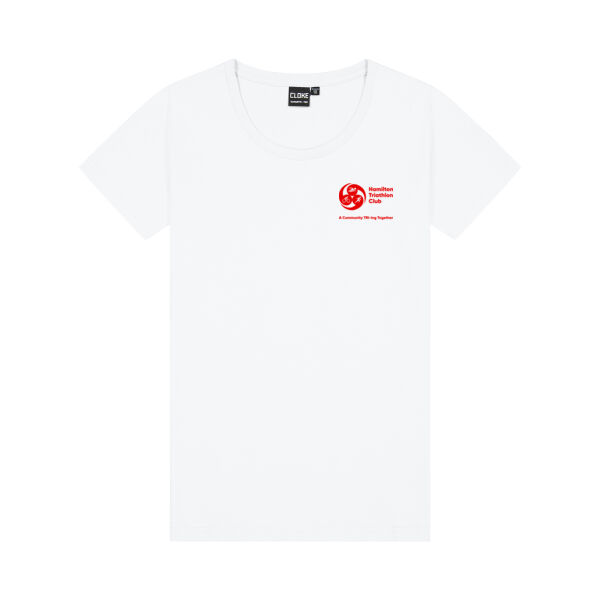 HTC Red Logo - Cloke Womens Silhouette Tee Thumbnail