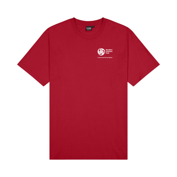 HTC White Logo - Cloke Mens Outline Tee Thumbnail