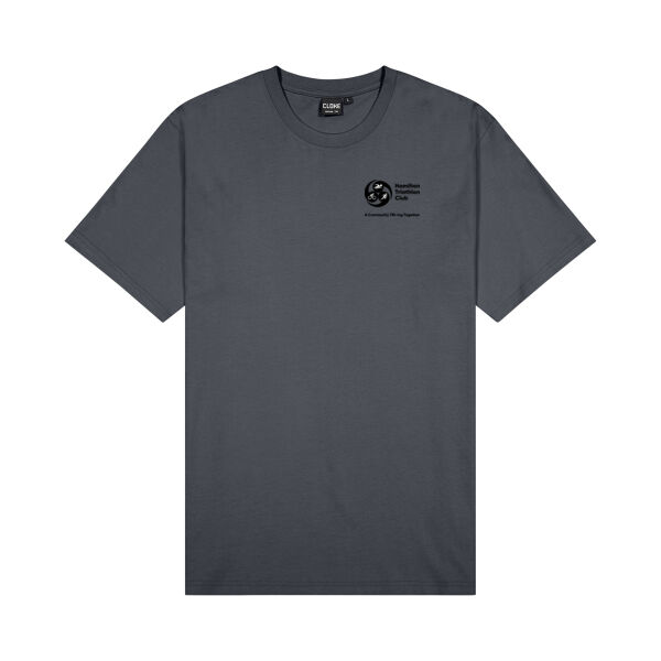 HTC Black and White Logo - Cloke Mens Outline Tee Thumbnail